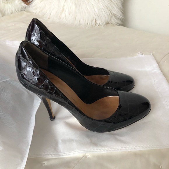 Giuseppe Zannotti patented crocodile like leather - Picture 1 of 8